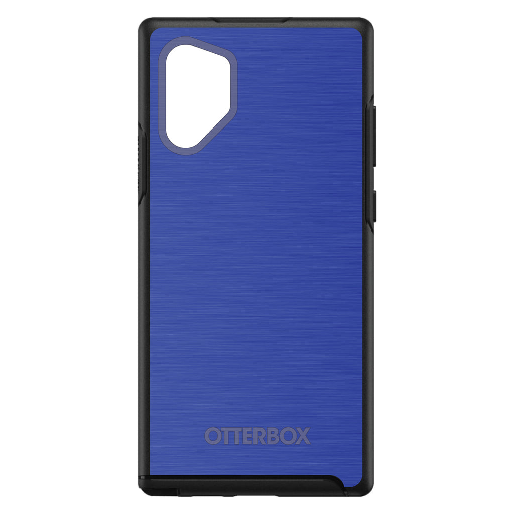 Blue Stainless Steel Print OtterBox Symmetry Case for iPhone & Galaxy, view 12