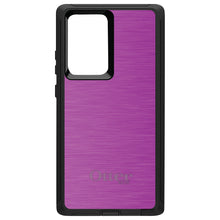 DistinctInk™ OtterBox Defender Series Case for Apple iPhone / Samsung Galaxy / Google Pixel - Hot Pink Stainless Steel Print