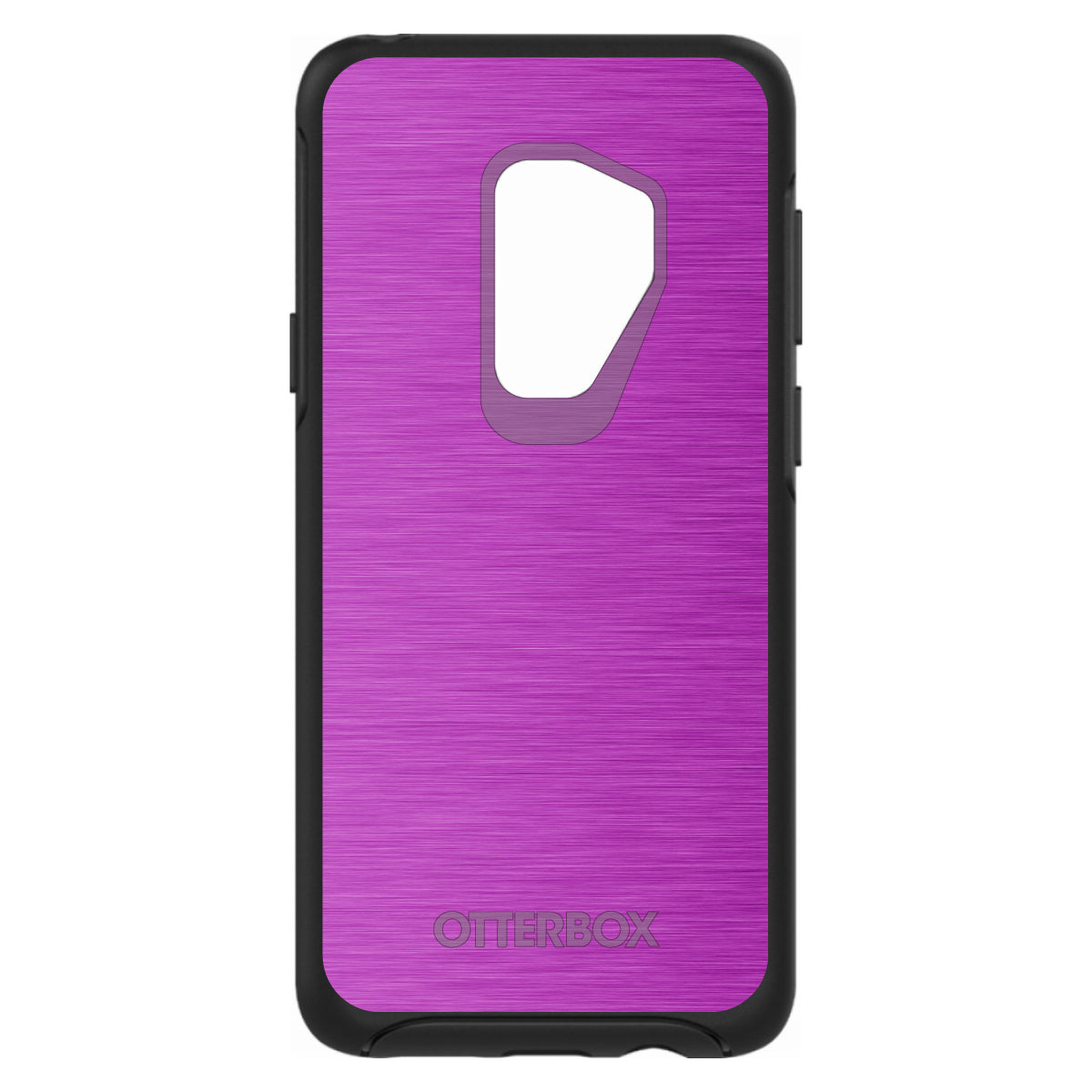 Hot Pink Stainless Steel Print OtterBox Symmetry Case for iPhone & Galaxy, view 9