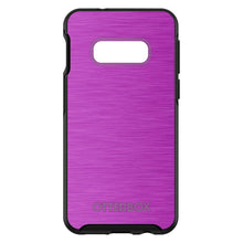 DistinctInk™ OtterBox Symmetry Series Case for Apple iPhone / Samsung Galaxy / Google Pixel - Hot Pink Stainless Steel Print
