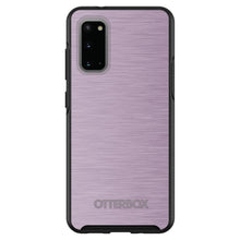DistinctInk™ OtterBox Symmetry Series Case for Apple iPhone / Samsung Galaxy / Google Pixel - Pink Stainless Steel Print