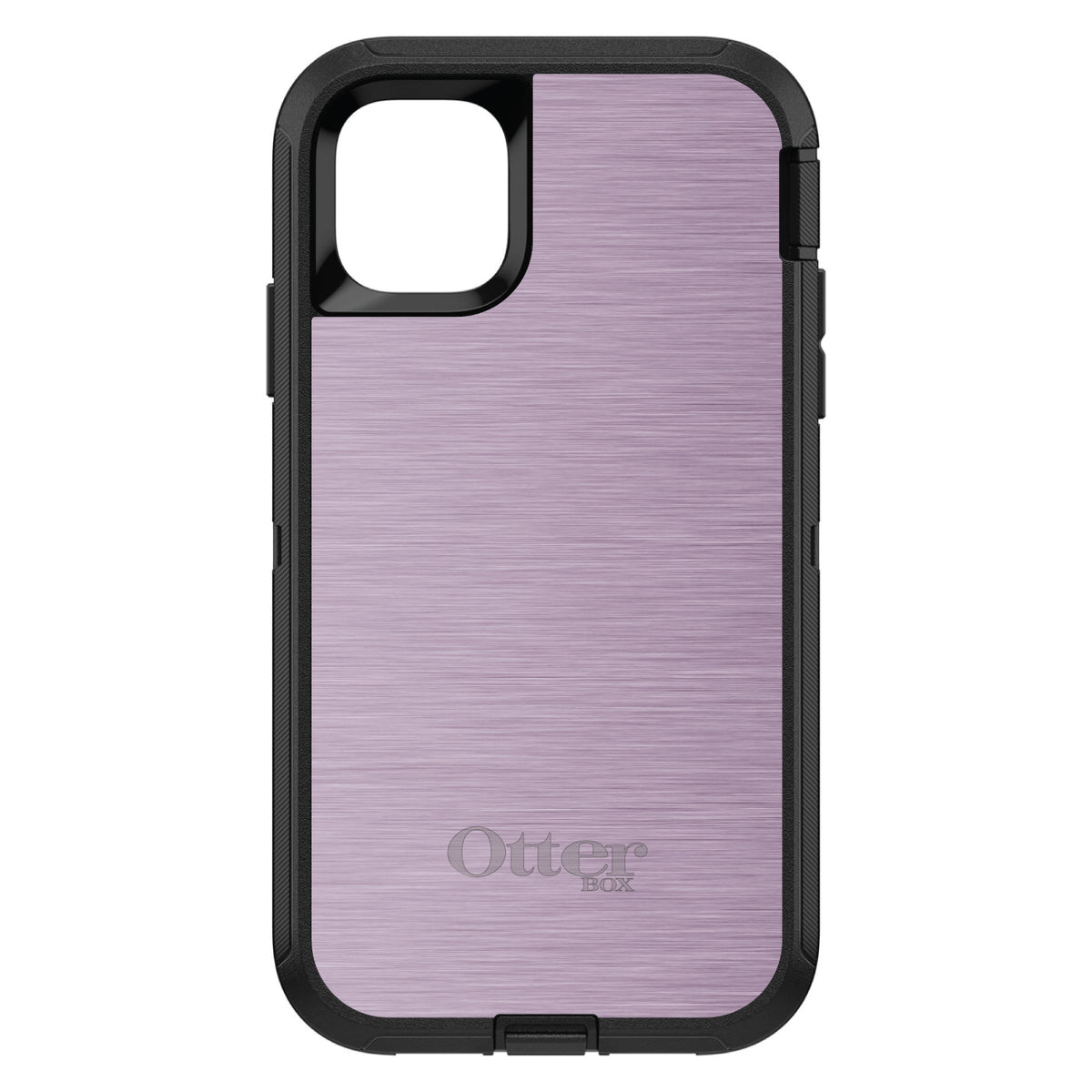 Pink Stainless Steel Print OtterBox Defender Case for iPhone & Galaxy, view 2