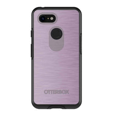 DistinctInk™ OtterBox Symmetry Series Case for Apple iPhone / Samsung Galaxy / Google Pixel - Pink Stainless Steel Print