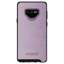 DistinctInk™ OtterBox Symmetry Series Case for Apple iPhone / Samsung Galaxy / Google Pixel - Pink Stainless Steel Print