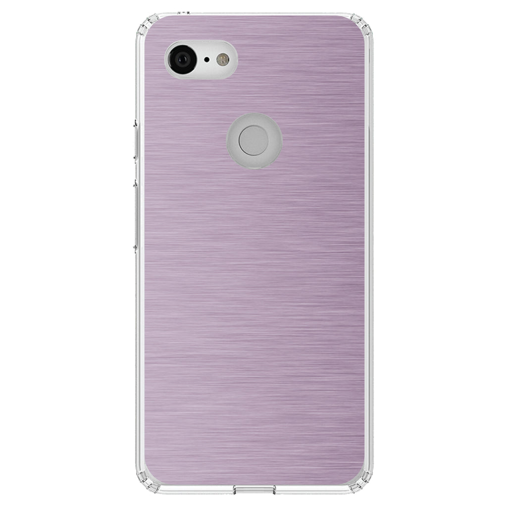 Pink Stainless Steel Image Print Clear Shockproof iPhone Case, view 22