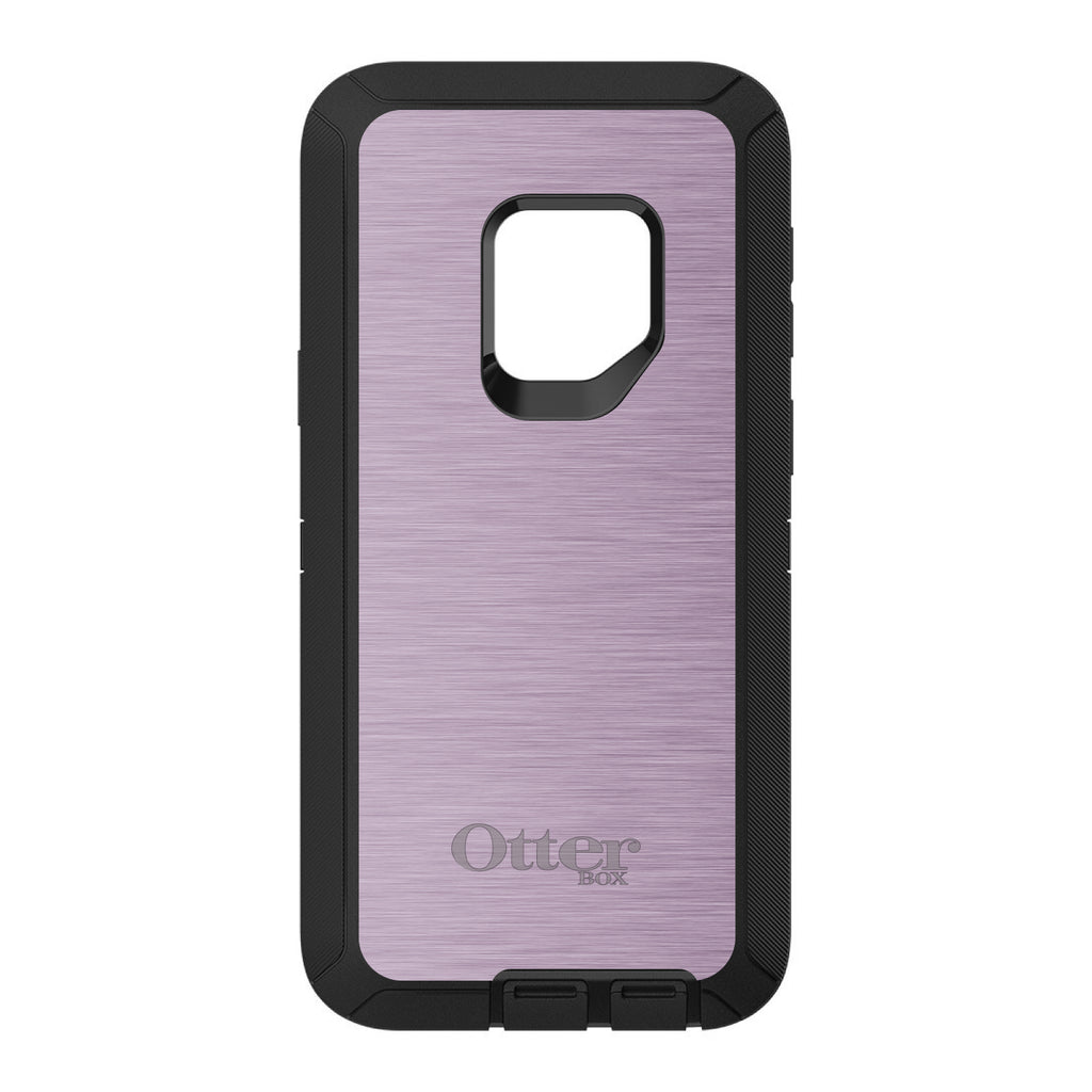 Pink Stainless Steel Print OtterBox Defender Case for iPhone & Galaxy, view 11
