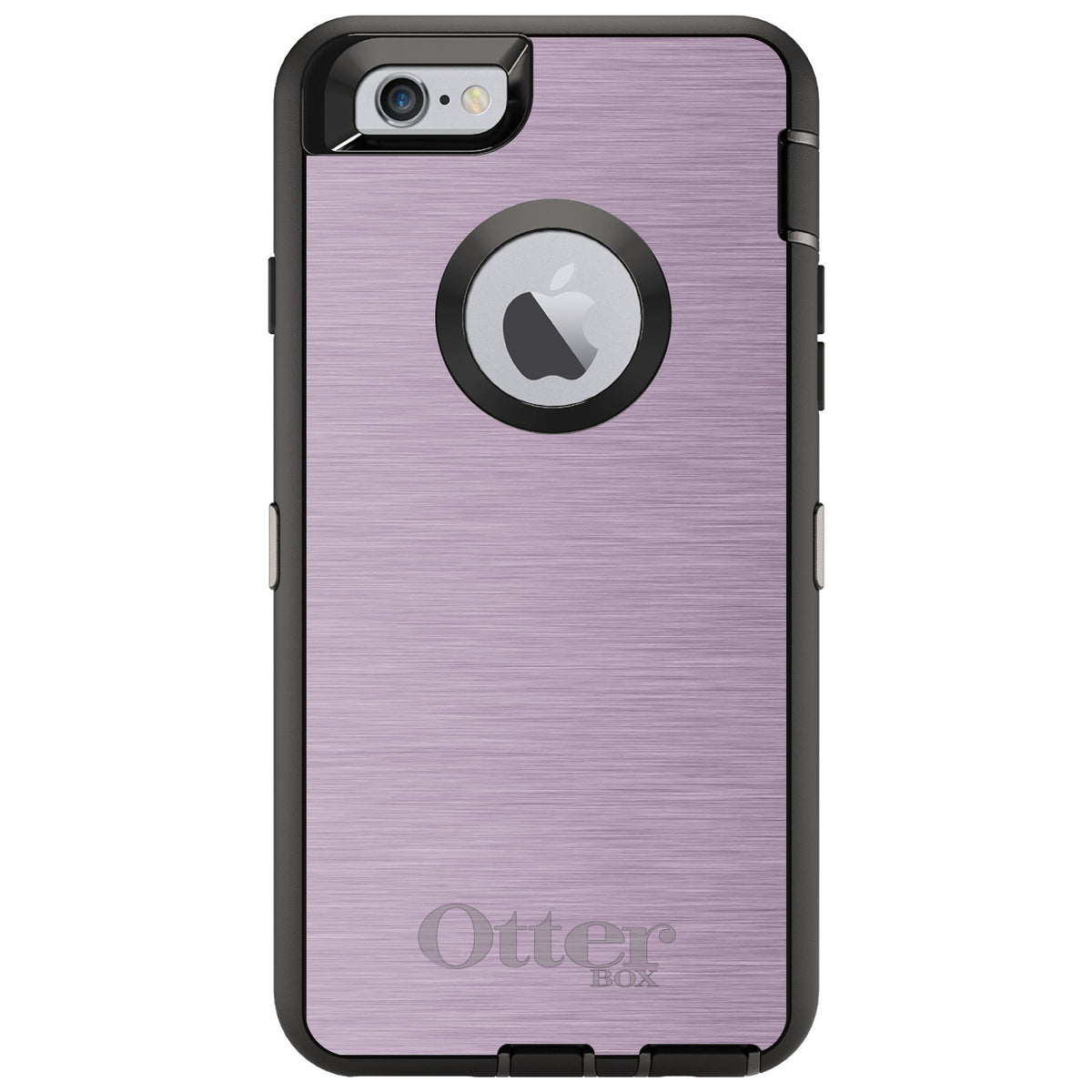 Pink Stainless Steel Print OtterBox Defender Case for iPhone & Galaxy, view 4