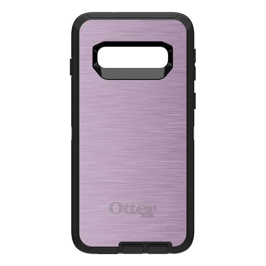 Pink Stainless Steel Print OtterBox Defender Case for iPhone & Galaxy, view 9