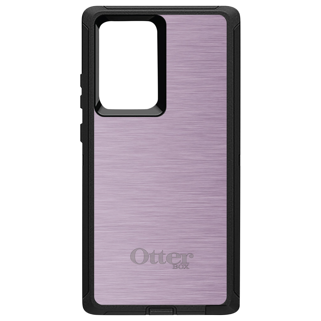 Pink Stainless Steel Print OtterBox Defender Case for iPhone & Galaxy, view 13