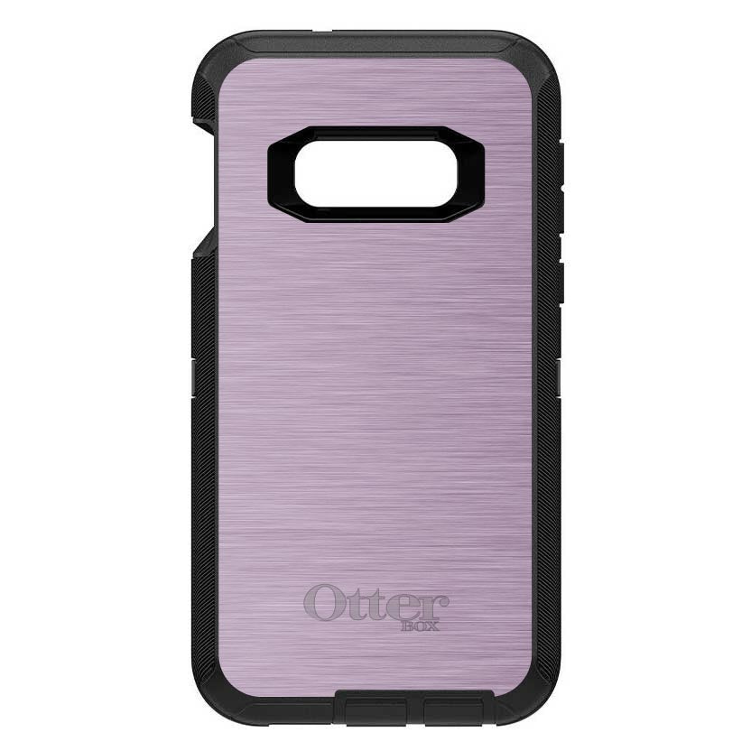 Pink Stainless Steel Print OtterBox Defender Case for iPhone & Galaxy, view 10