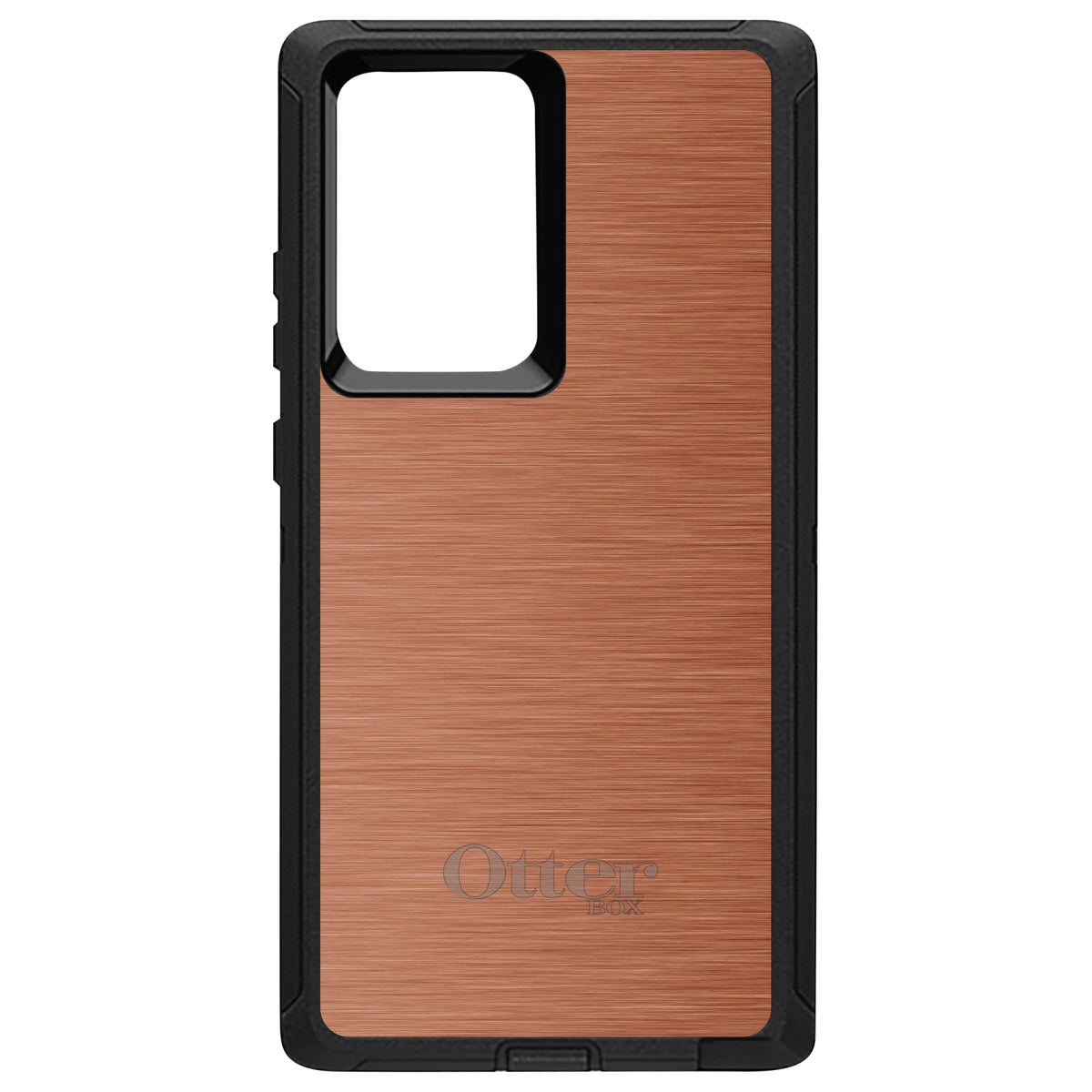 Orange Stainless Steel Print OtterBox Defender Case for iPhone & Galaxy, view 13
