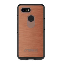 DistinctInk™ OtterBox Symmetry Series Case for Apple iPhone / Samsung Galaxy / Google Pixel - Orange Stainless Steel Print