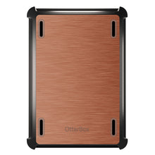 DistinctInk™ OtterBox Defender Series Case for Apple iPad / iPad Pro / iPad Air / iPad Mini - Orange Stainless Steel Print