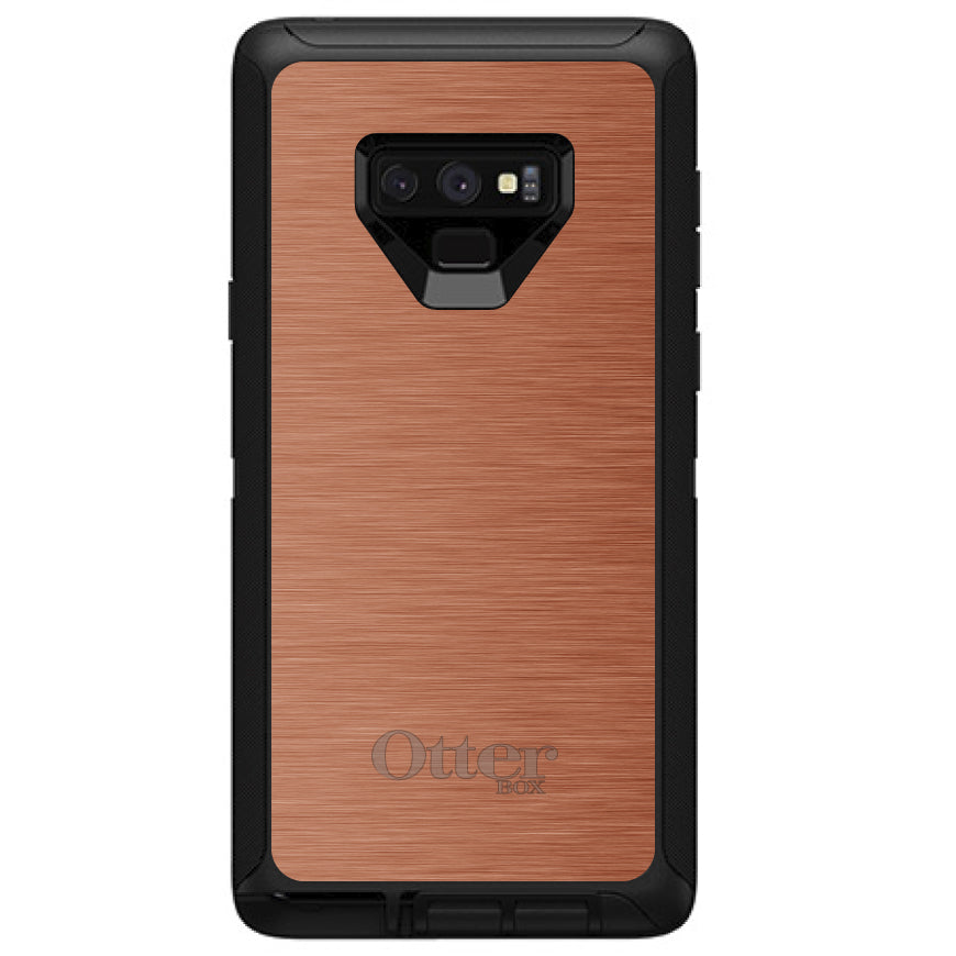 Orange Stainless Steel Print OtterBox Defender Case for iPhone & Galaxy, view 16