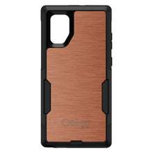 DistinctInk™ OtterBox Commuter Series Case for Apple iPhone or Samsung Galaxy - Orange Stainless Steel Print