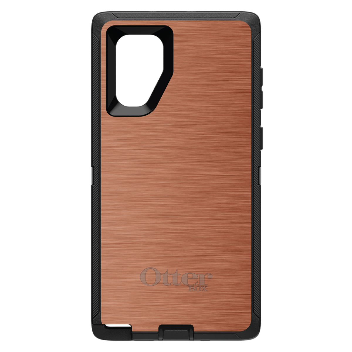 Orange Stainless Steel Print OtterBox Defender Case for iPhone & Galaxy, view 15