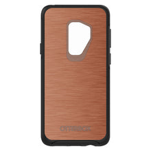 DistinctInk™ OtterBox Symmetry Series Case for Apple iPhone / Samsung Galaxy / Google Pixel - Orange Stainless Steel Print