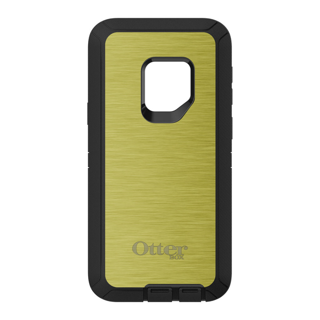 Yellow Stainless Steel Print OtterBox Defender Case for iPhone & Galaxy, view 11
