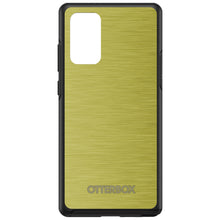 DistinctInk™ OtterBox Symmetry Series Case for Apple iPhone / Samsung Galaxy / Google Pixel - Yellow Stainless Steel Print