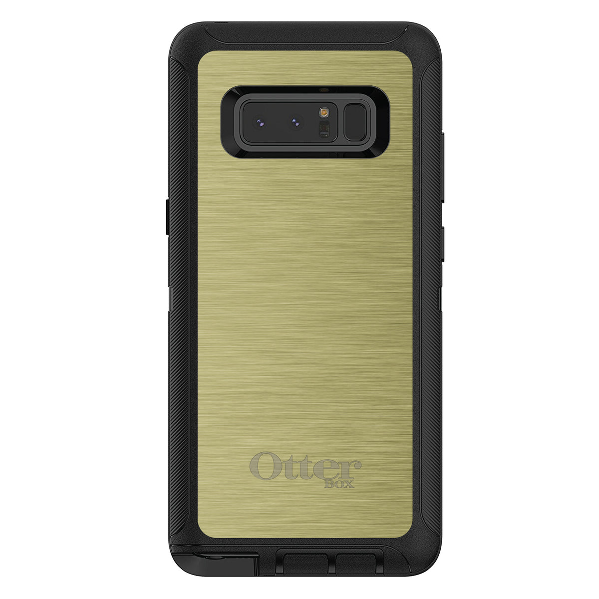 Yellow Stainless Steel Print OtterBox Defender Case for iPhone & Galaxy, view 17