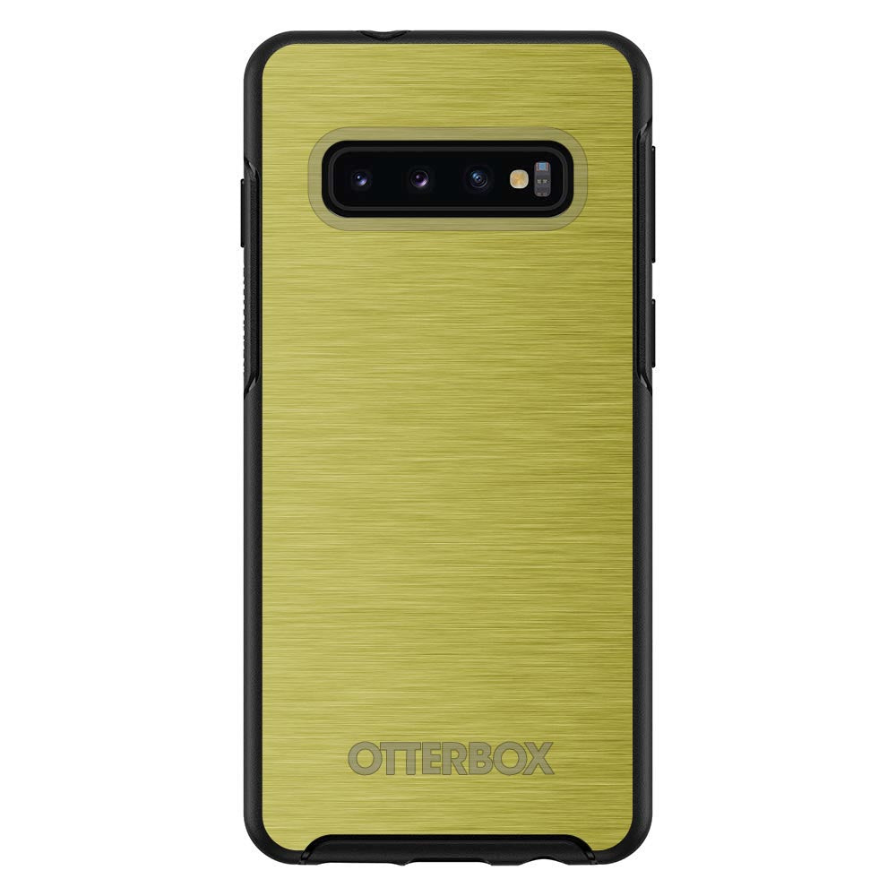 Yellow Stainless Steel Print OtterBox Symmetry Case for iPhone & Galaxy, view 6