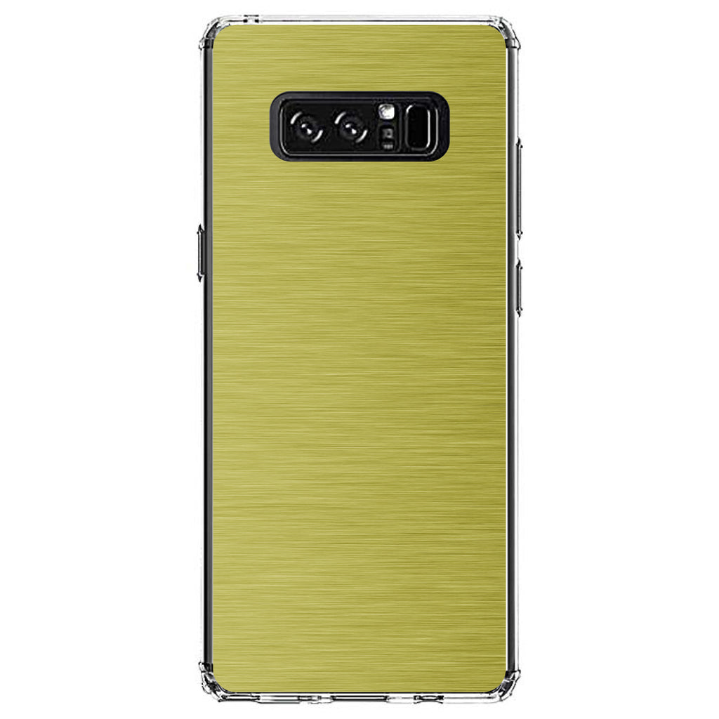 Yellow Stainless Steel Image Print Clear Shockproof iPhone Case, view 12