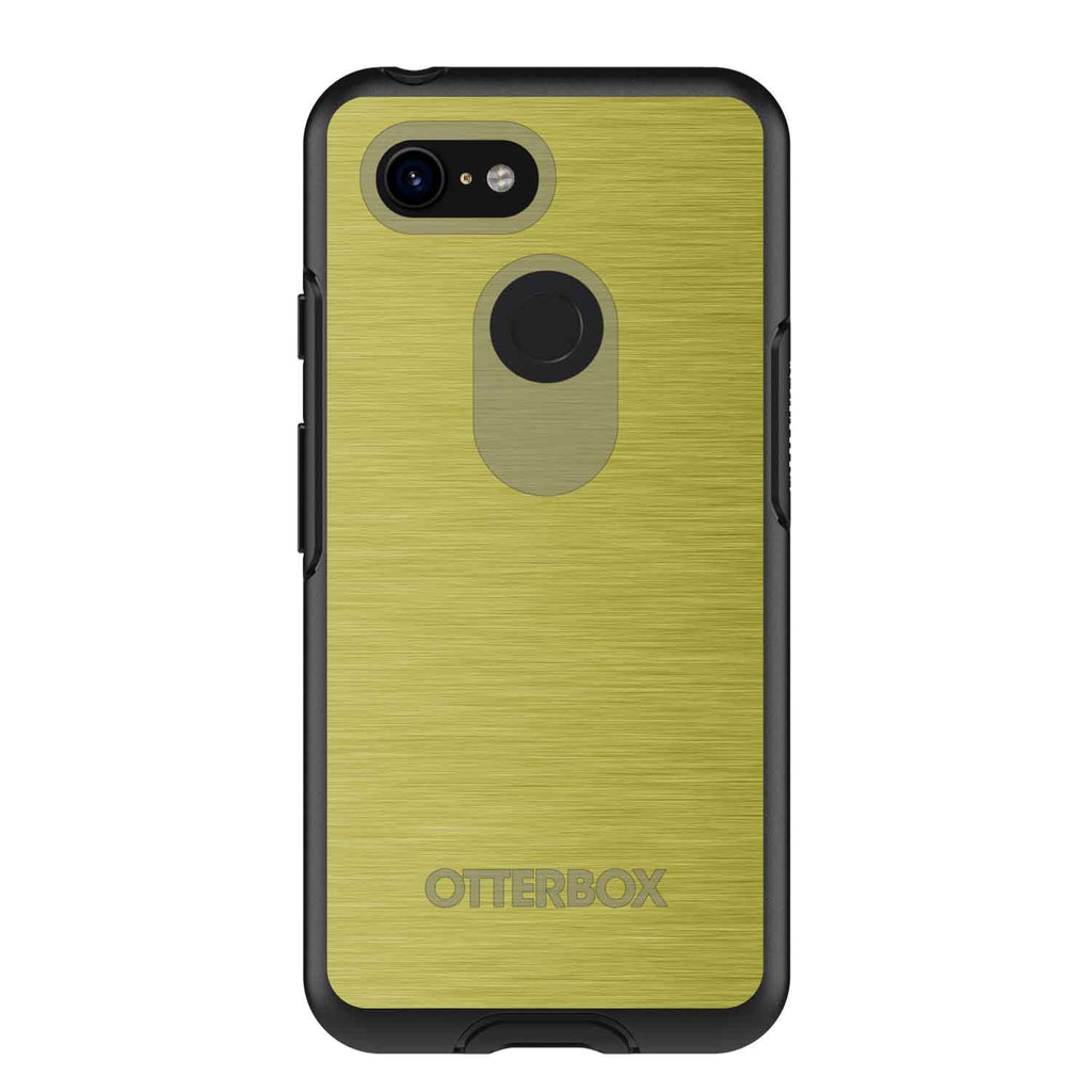 Yellow Stainless Steel Print OtterBox Symmetry Case for iPhone & Galaxy, view 15