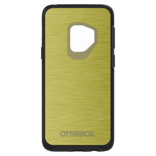DistinctInk™ OtterBox Symmetry Series Case for Apple iPhone / Samsung Galaxy / Google Pixel - Yellow Stainless Steel Print