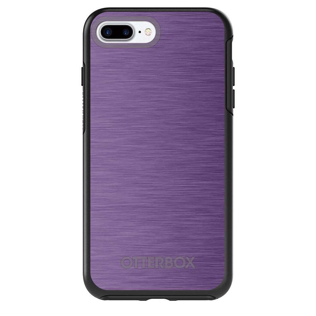 Purple Stainless Steel Print OtterBox Symmetry Case for iPhone & Galaxy, view 2