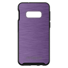 DistinctInk™ OtterBox Symmetry Series Case for Apple iPhone / Samsung Galaxy / Google Pixel - Purple Stainless Steel Print