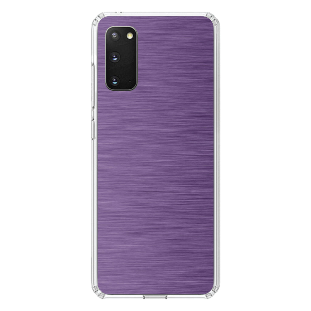 Purple Stainless Steel Image Print Clear Shockproof iPhone Case, view 15