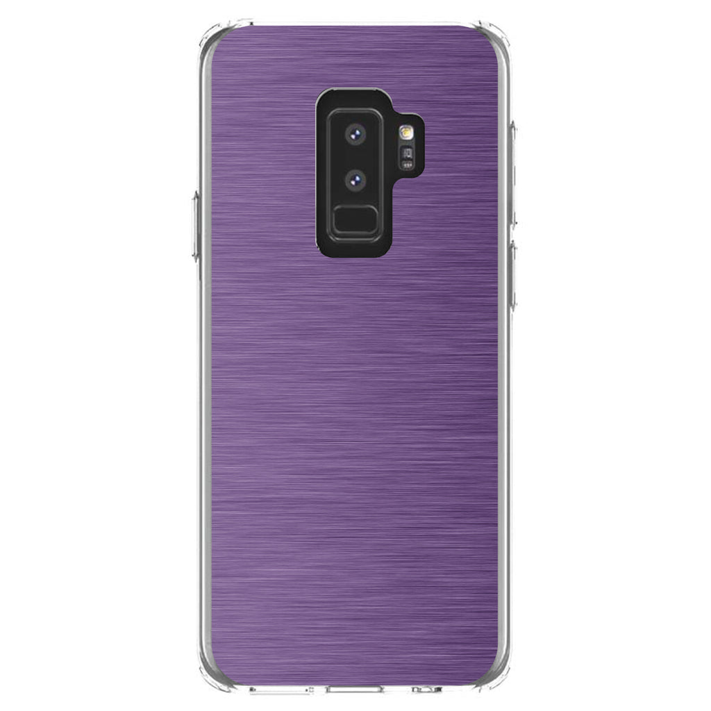 Purple Stainless Steel Image Print Clear Shockproof iPhone Case, view 20