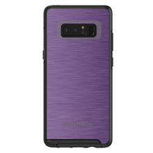 DistinctInk™ OtterBox Symmetry Series Case for Apple iPhone / Samsung Galaxy / Google Pixel - Purple Stainless Steel Print