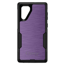 DistinctInk™ OtterBox Commuter Series Case for Apple iPhone or Samsung Galaxy - Purple Stainless Steel Print