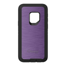 DistinctInk™ OtterBox Defender Series Case for Apple iPhone / Samsung Galaxy / Google Pixel - Purple Stainless Steel Print