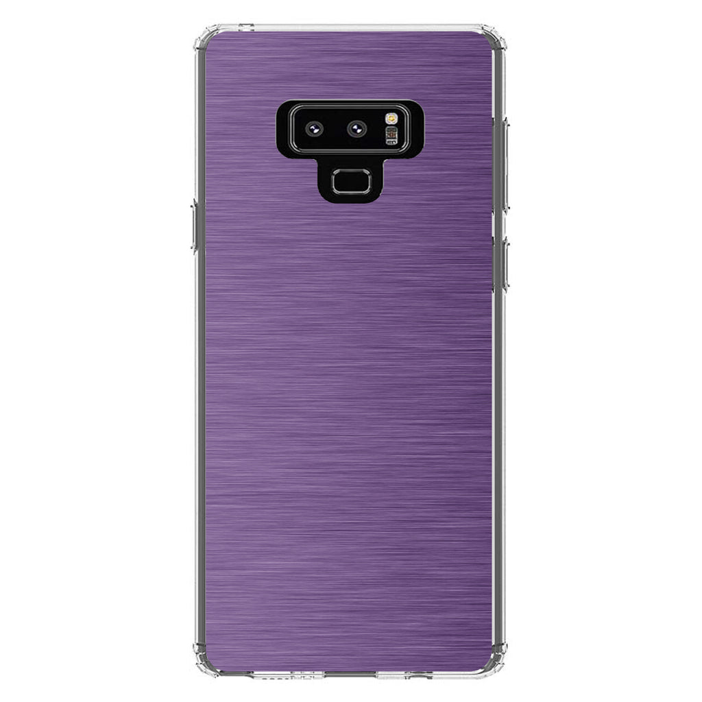 Purple Stainless Steel Image Print Clear Shockproof iPhone Case, view 11