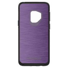 DistinctInk™ OtterBox Symmetry Series Case for Apple iPhone / Samsung Galaxy / Google Pixel - Purple Stainless Steel Print