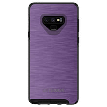 DistinctInk™ OtterBox Symmetry Series Case for Apple iPhone / Samsung Galaxy / Google Pixel - Purple Stainless Steel Print