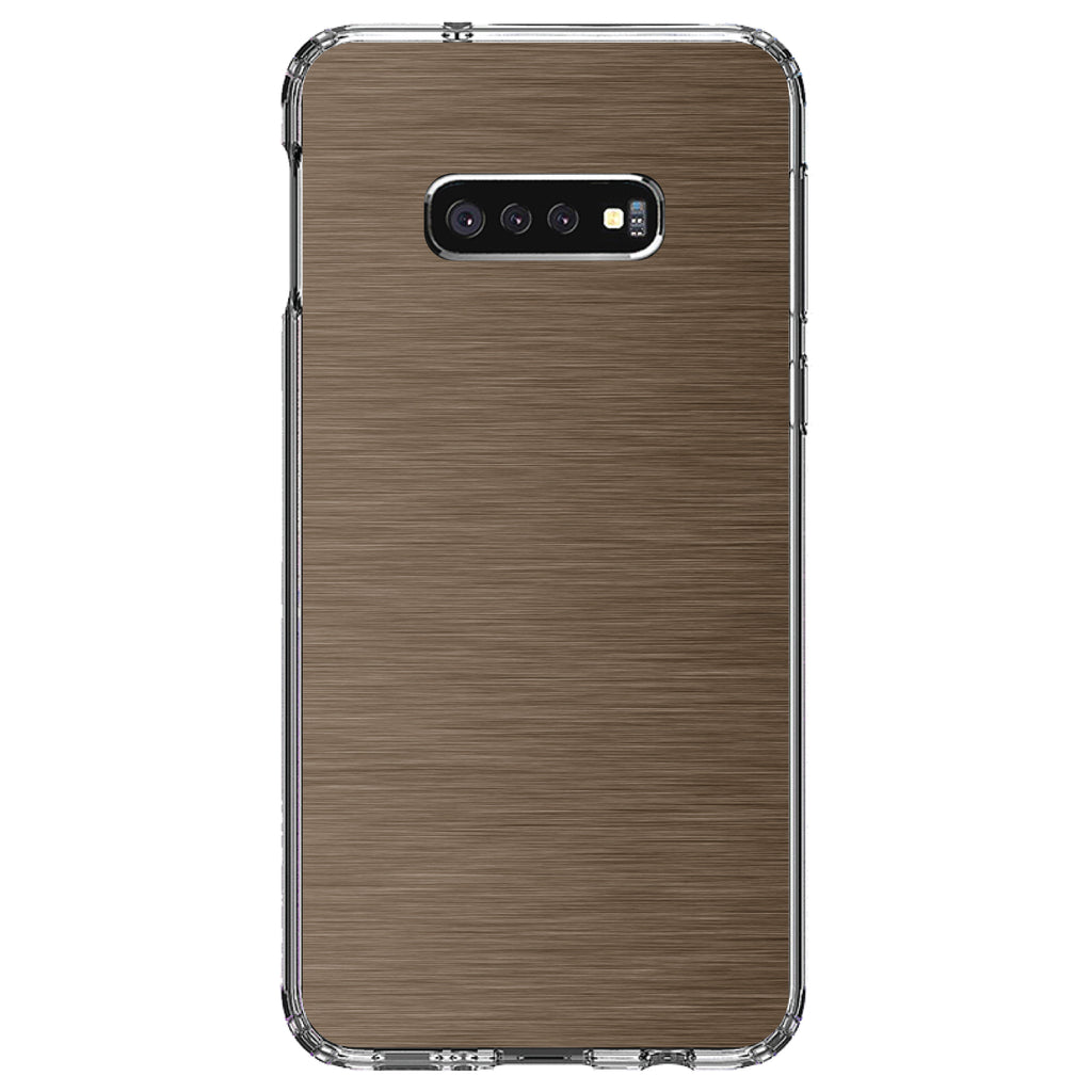 Brown Stainless Steel Image Print Clear Shockproof iPhone Case, view 18