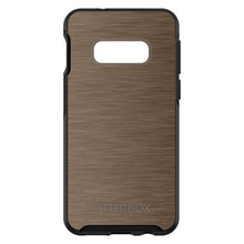 DistinctInk™ OtterBox Symmetry Series Case for Apple iPhone / Samsung Galaxy / Google Pixel - Brown Stainless Steel Print