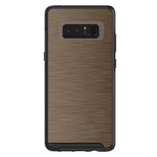 DistinctInk™ OtterBox Symmetry Series Case for Apple iPhone / Samsung Galaxy / Google Pixel - Brown Stainless Steel Print