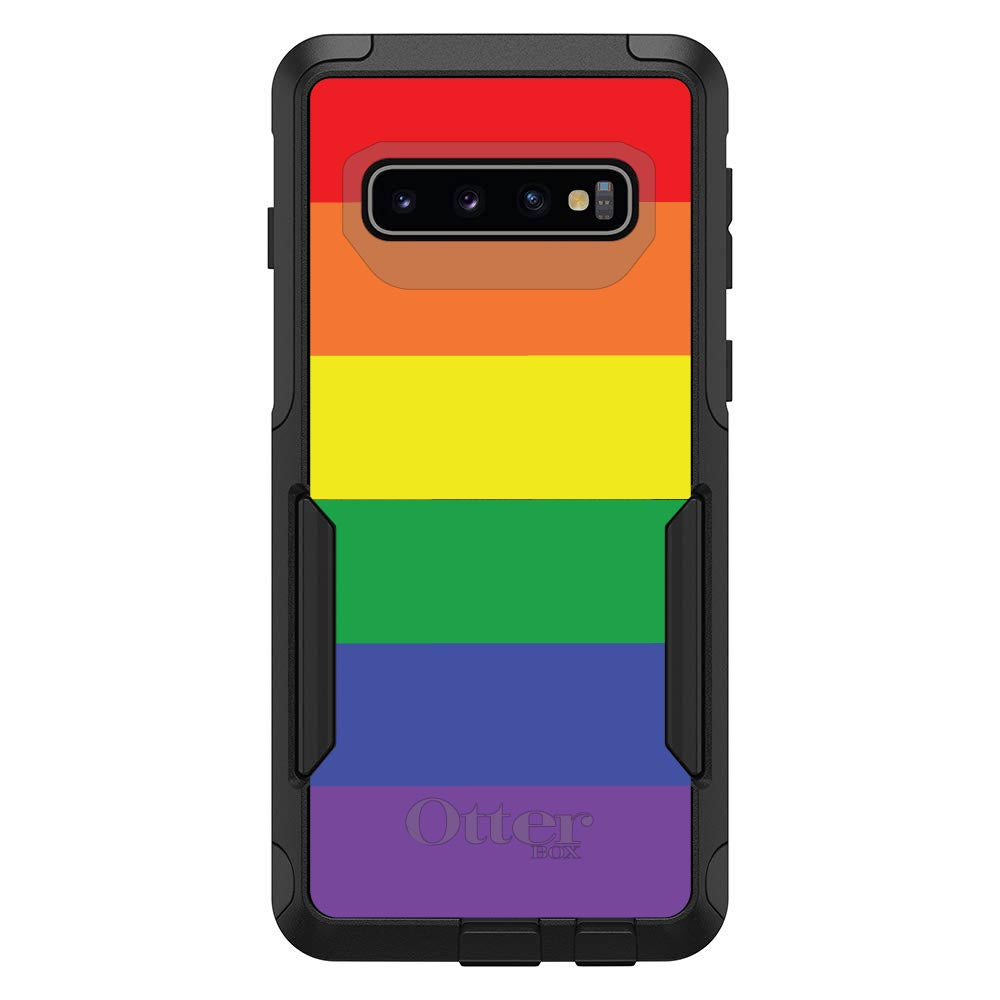 Rainbow Stripes Gay Pride OtterBox Commuter Case for iPhone & Galaxy, view 7