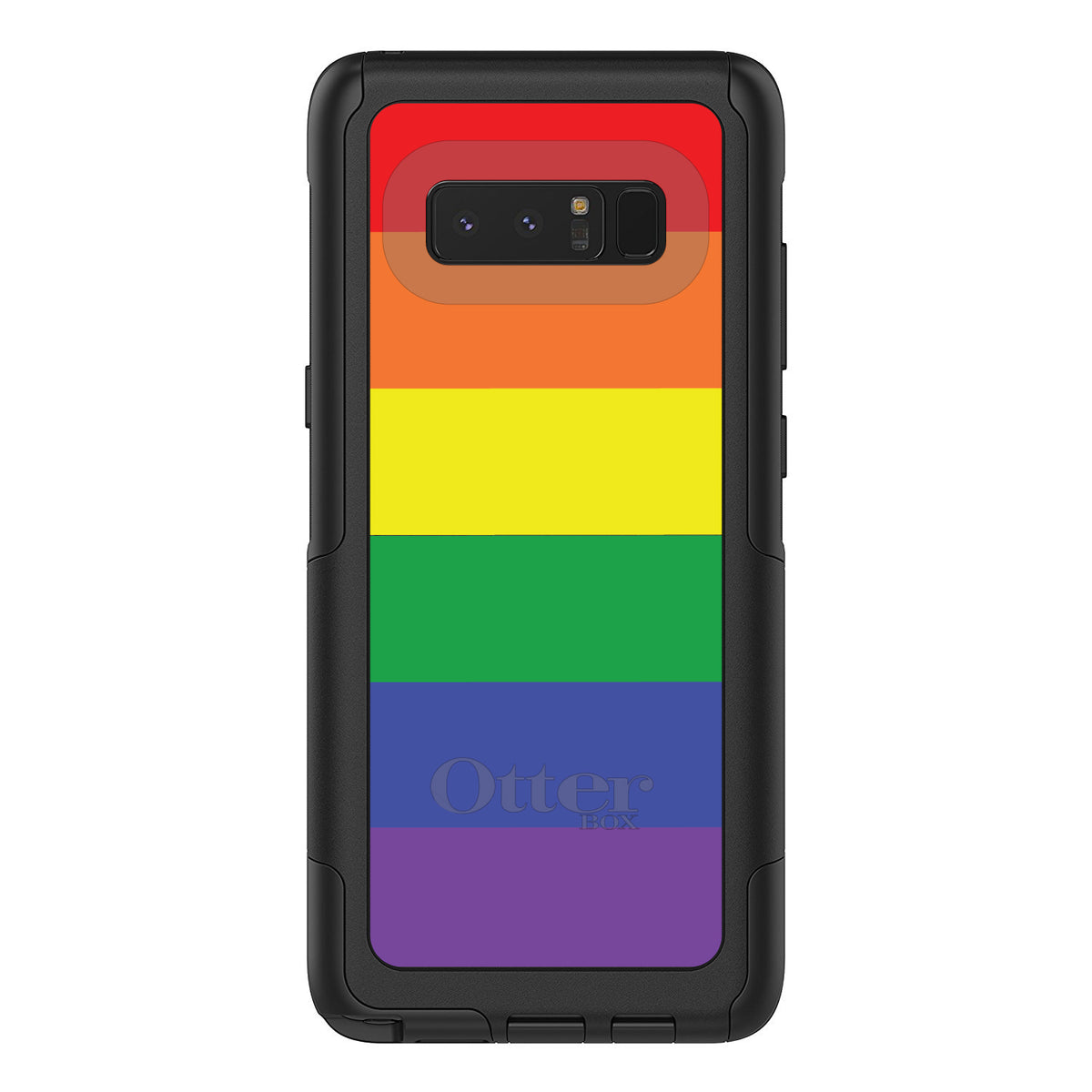 Rainbow Stripes Gay Pride OtterBox Commuter Case for iPhone & Galaxy, view 16