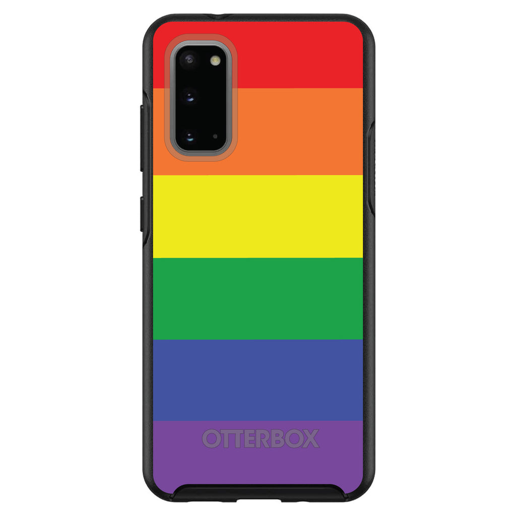 Rainbow Stripes Gay Pride OtterBox Symmetry Case for iPhone & Galaxy, view 5
