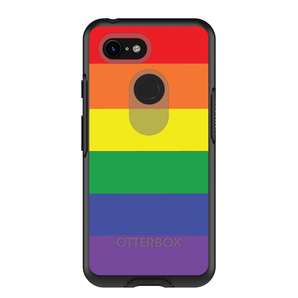 Rainbow Stripes Gay Pride OtterBox Symmetry Case for iPhone & Galaxy, view 15