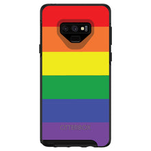 DistinctInk™ OtterBox Symmetry Series Case for Apple iPhone / Samsung Galaxy / Google Pixel - Rainbow Stripes Gay Pride