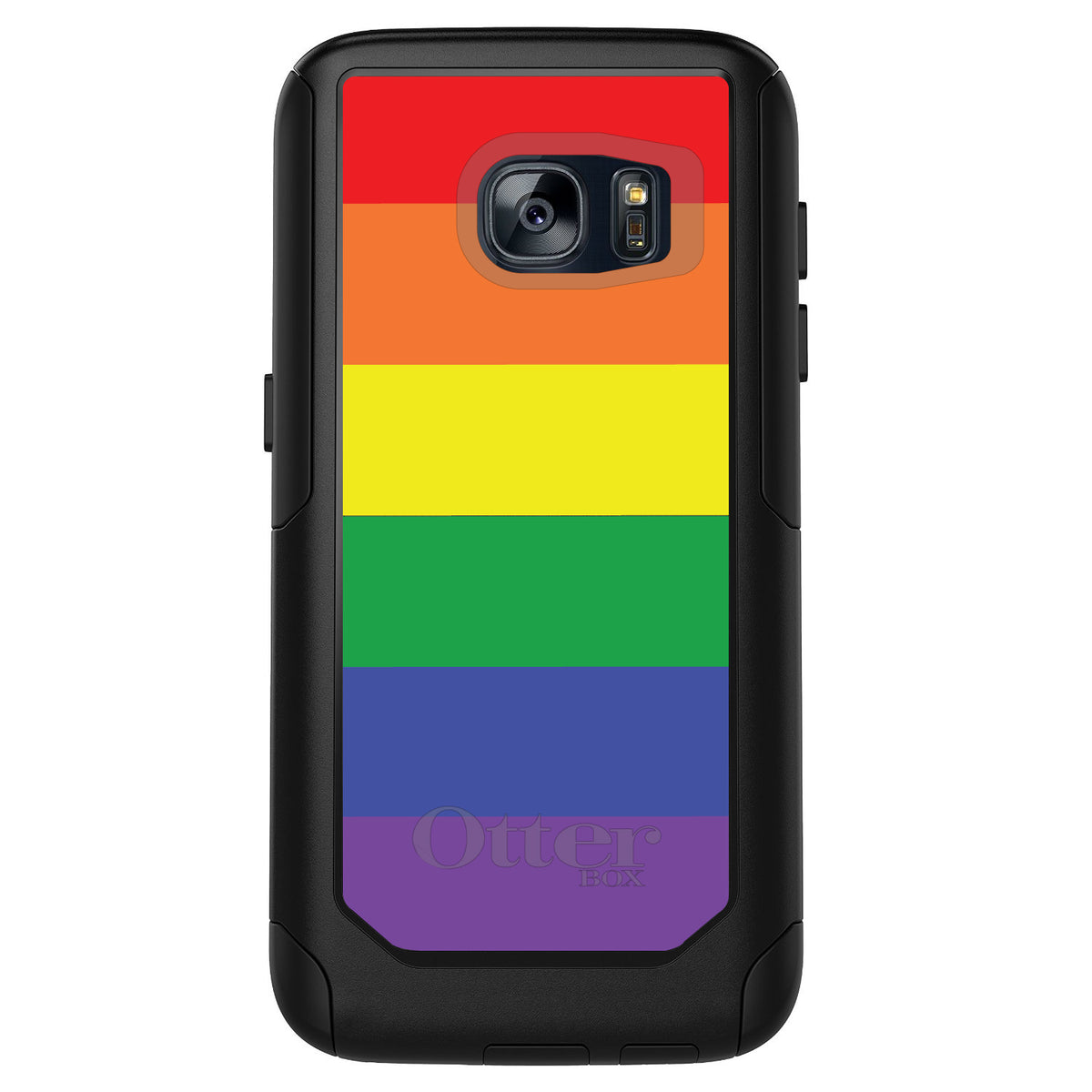 Rainbow Stripes Gay Pride OtterBox Commuter Case for iPhone & Galaxy, view 11