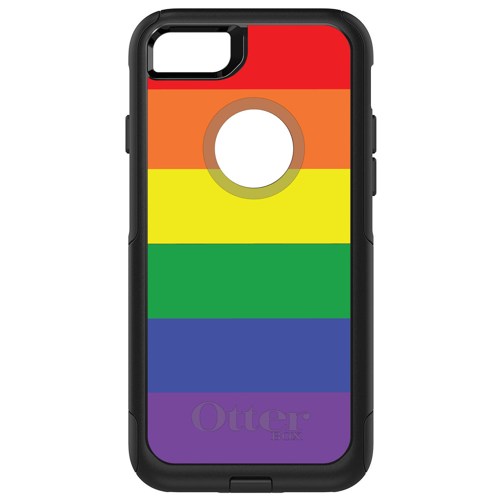 Rainbow Stripes Gay Pride OtterBox Commuter Case for iPhone & Galaxy