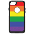 Rainbow Stripes Gay Pride OtterBox Commuter Case for iPhone & Galaxy