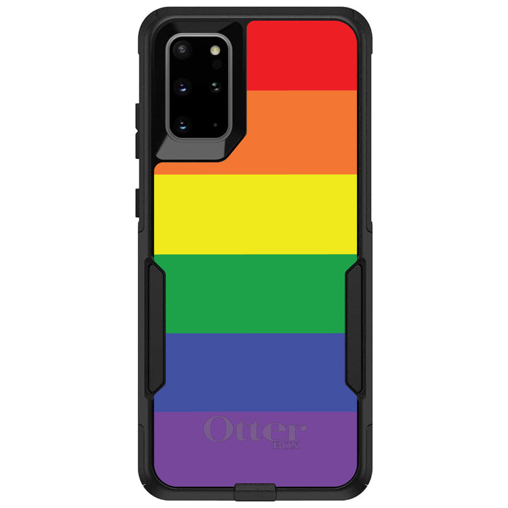 Rainbow Stripes Gay Pride OtterBox Commuter Case for iPhone & Galaxy, view 6